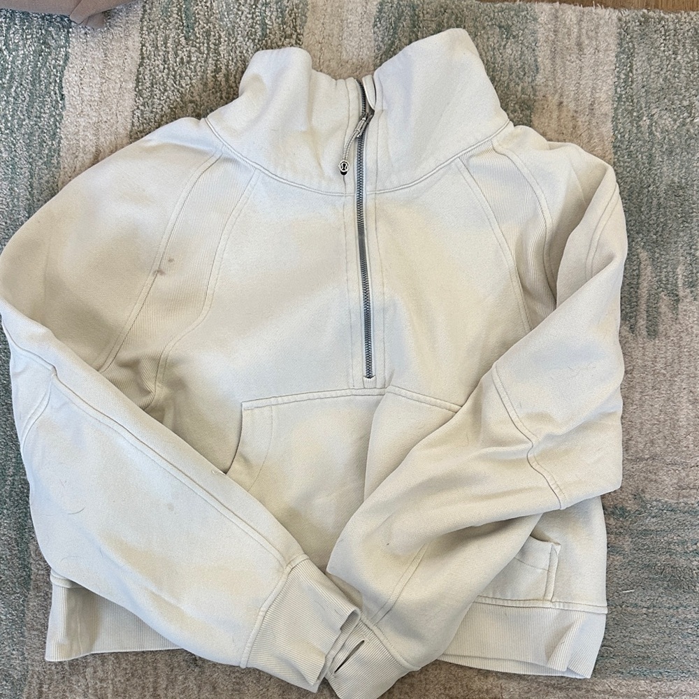Lululemon Scuba half zip sweatshirt